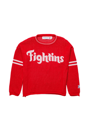 Women's Fightins Knit Cropped Crew